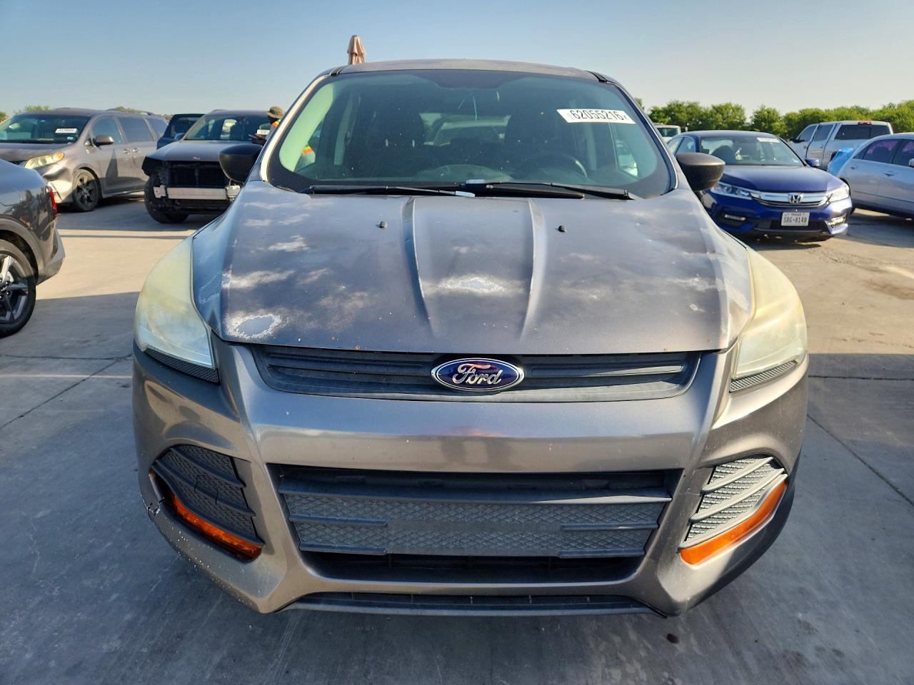2014 Ford Escape S Gray vin: 1FMCU0F76EUC12029