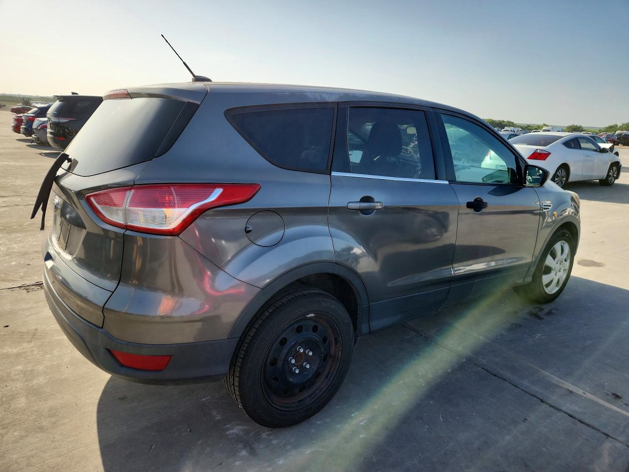 2014 Ford Escape S Gray vin: 1FMCU0F76EUC12029