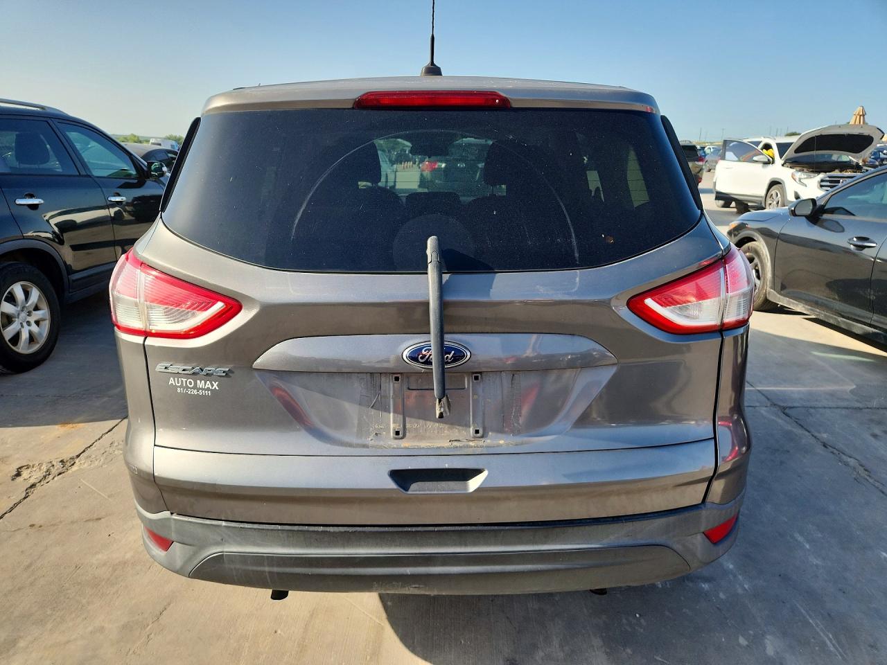 2014 Ford Escape S Gray vin: 1FMCU0F76EUC12029