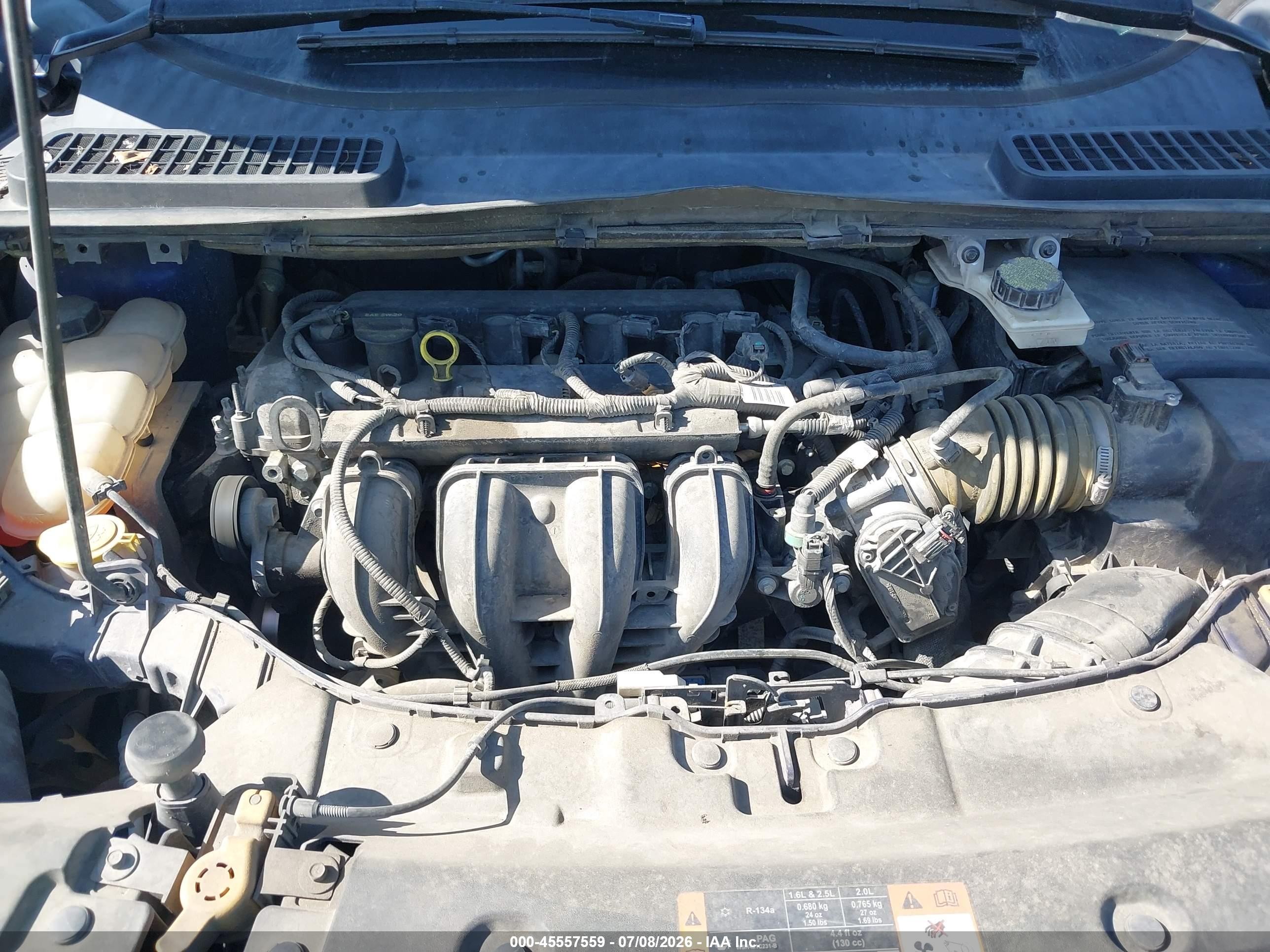 2014 Ford Escape S Синий vin: 1FMCU0F76EUC28294