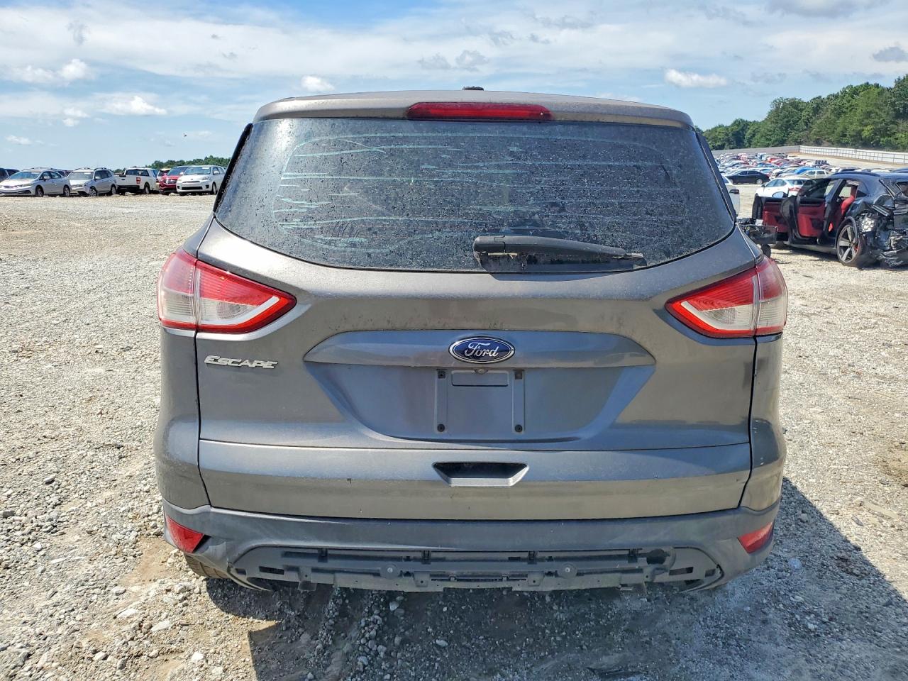 2014 Ford Escape S Gray vin: 1FMCU0F76EUC41725