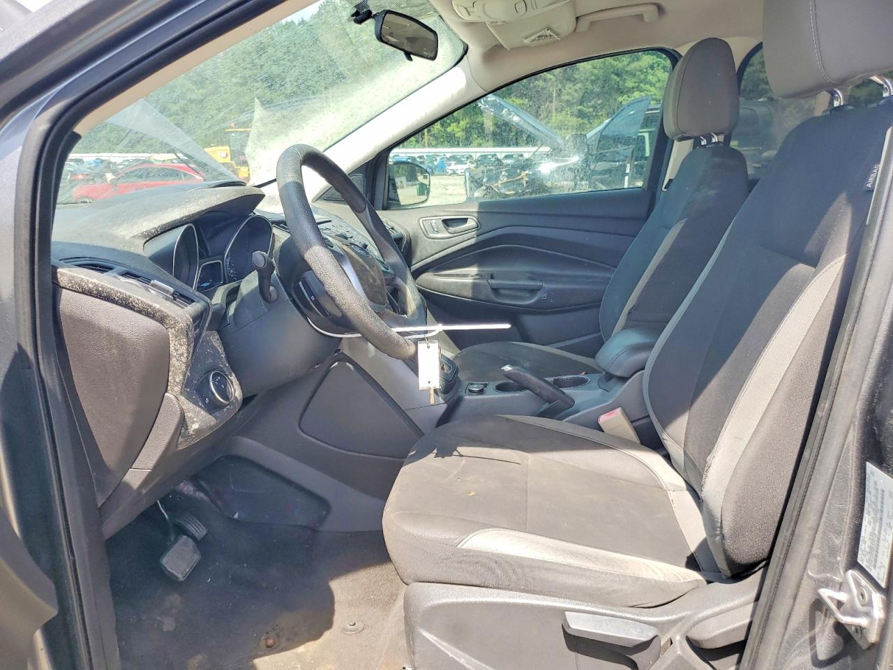2014 Ford Escape S Gray vin: 1FMCU0F76EUC41725