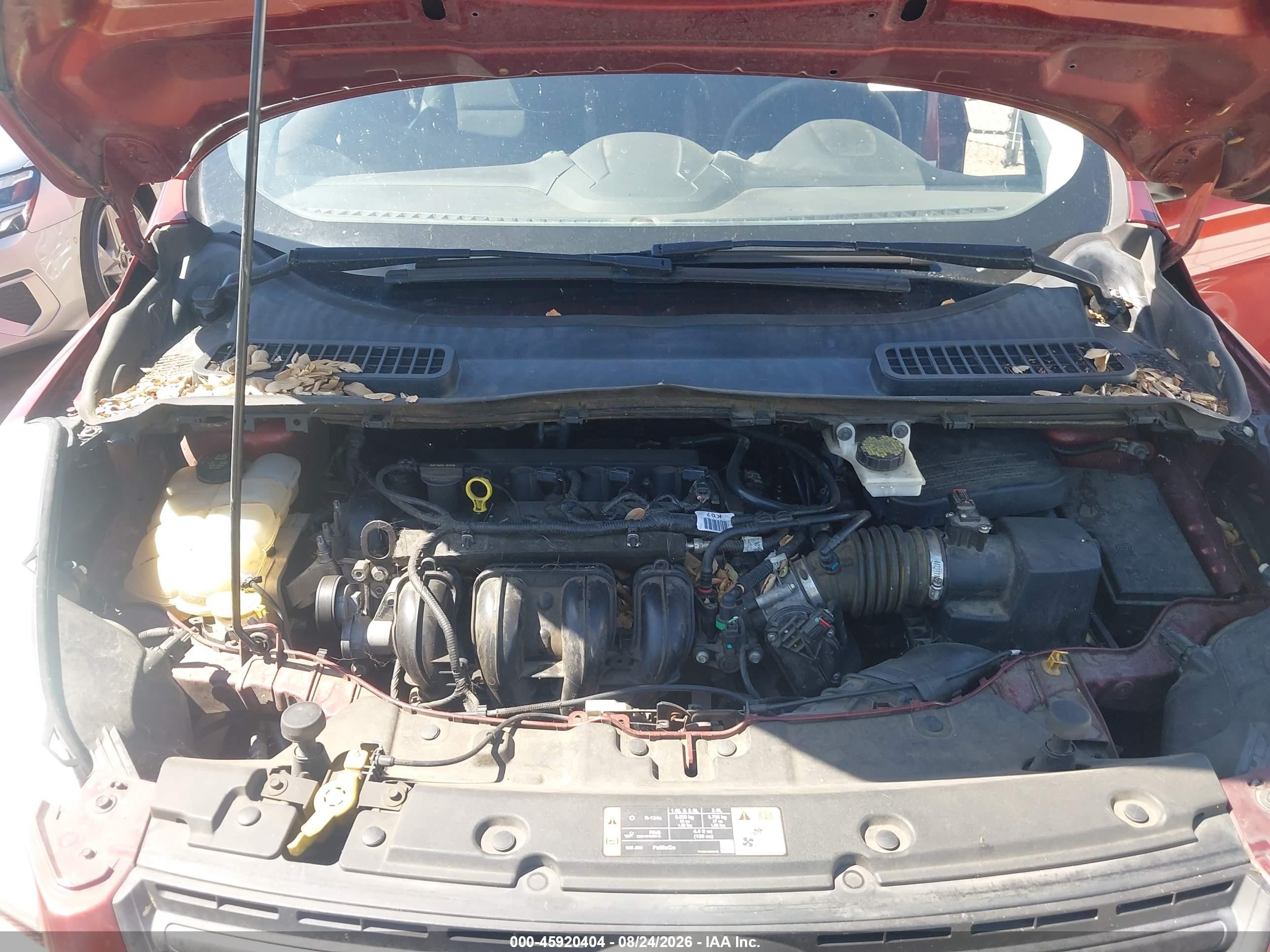 2014 Ford Escape S Оранжевый vin: 1FMCU0F76EUD25138