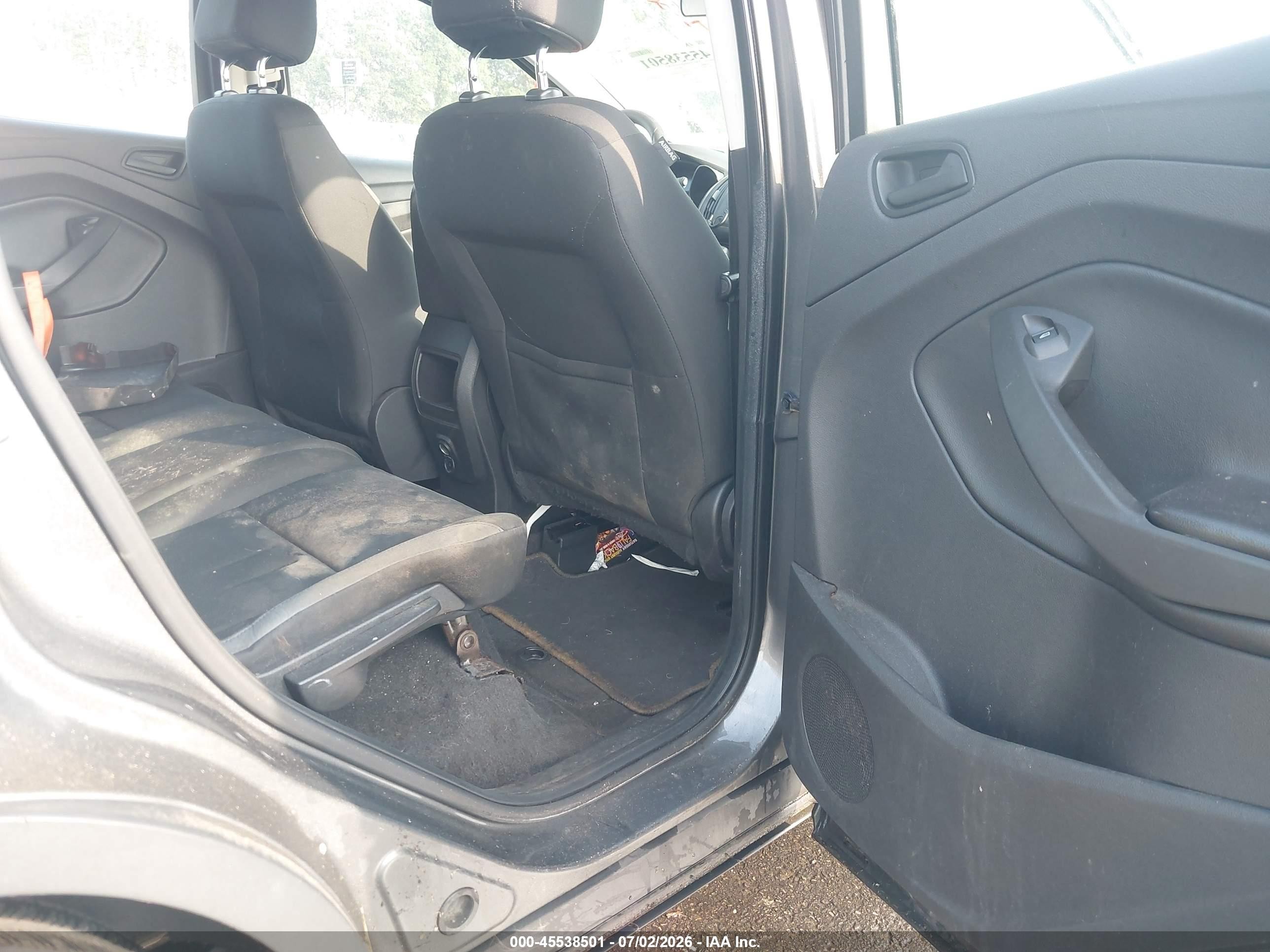 2014 Ford Escape S Серый vin: 1FMCU0F76EUD91639