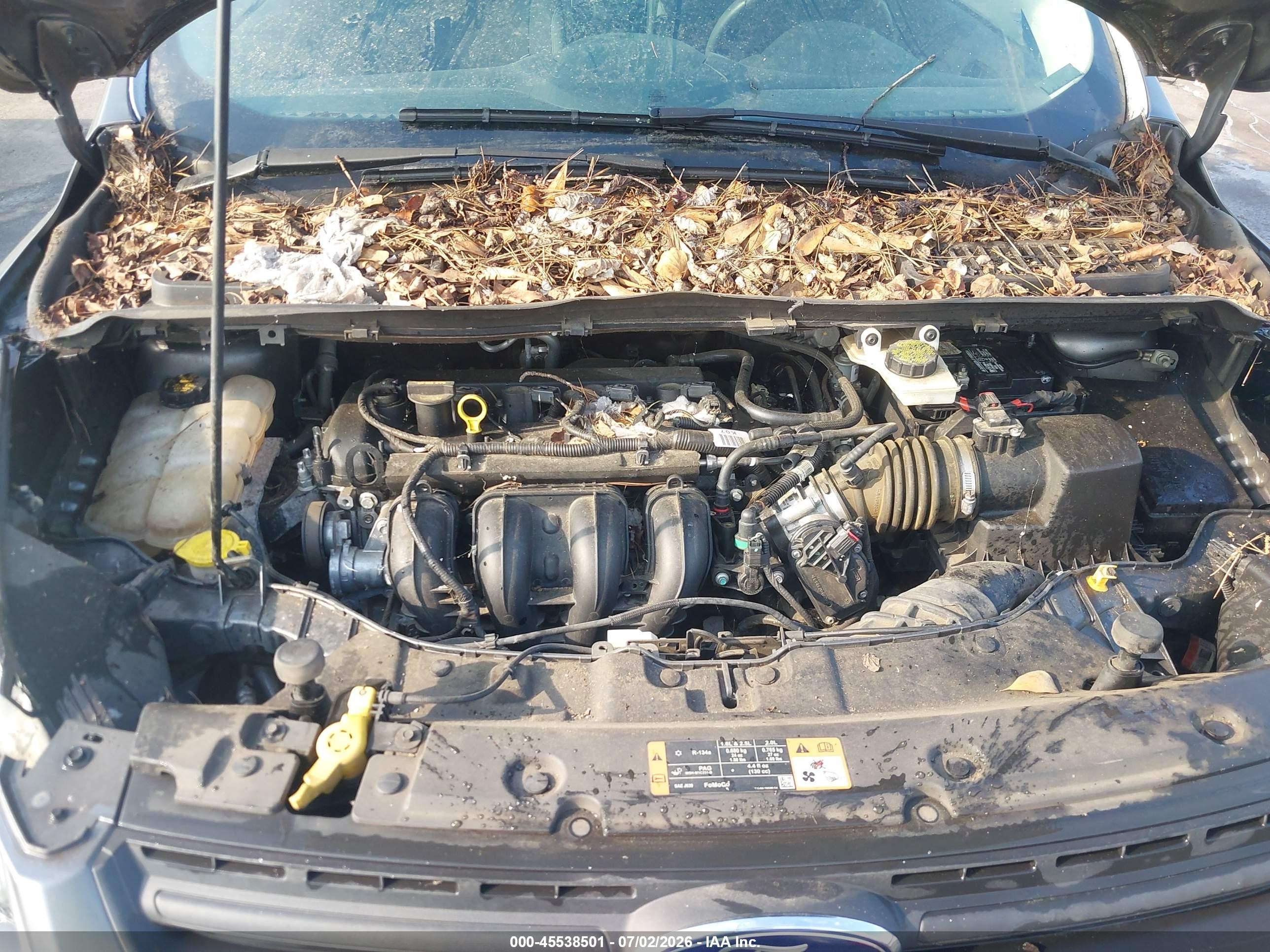 2014 Ford Escape S Серый vin: 1FMCU0F76EUD91639