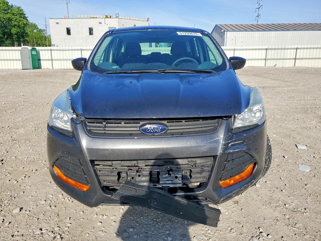 2015 Ford Escape Gray vin: 1FMCU0F76FUB91653