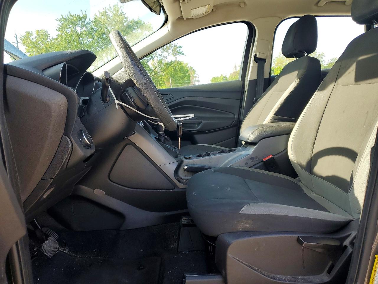 2015 Ford Escape Gray vin: 1FMCU0F76FUB91653