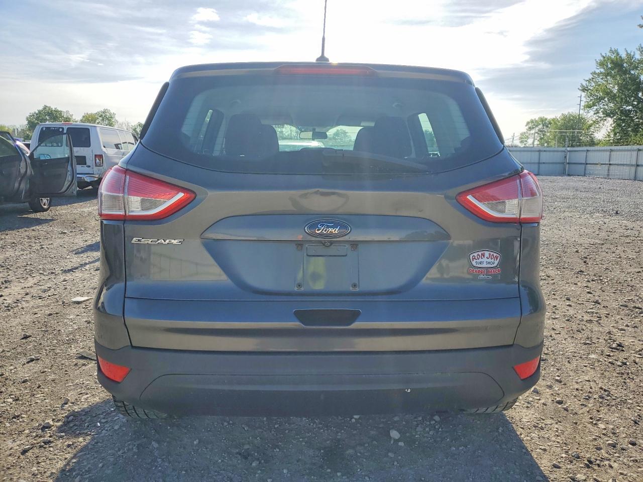 2015 Ford Escape Gray vin: 1FMCU0F76FUB91653