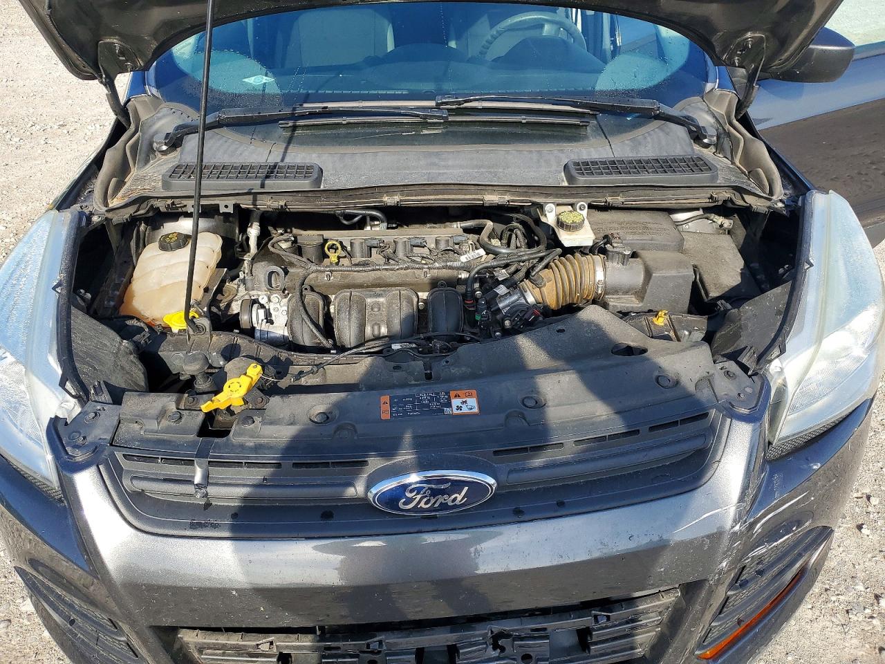2015 Ford Escape Gray vin: 1FMCU0F76FUB91653