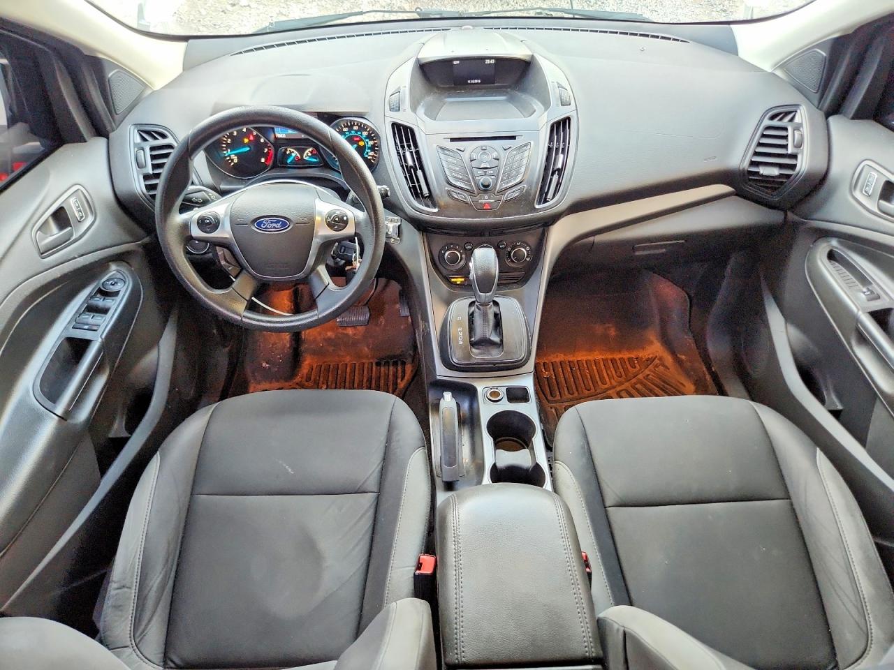 2016 Ford Escape S Silver vin: 1FMCU0F76GUB75034