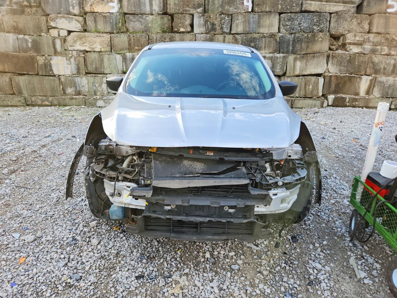 2016 Ford Escape S Silver vin: 1FMCU0F76GUB75034