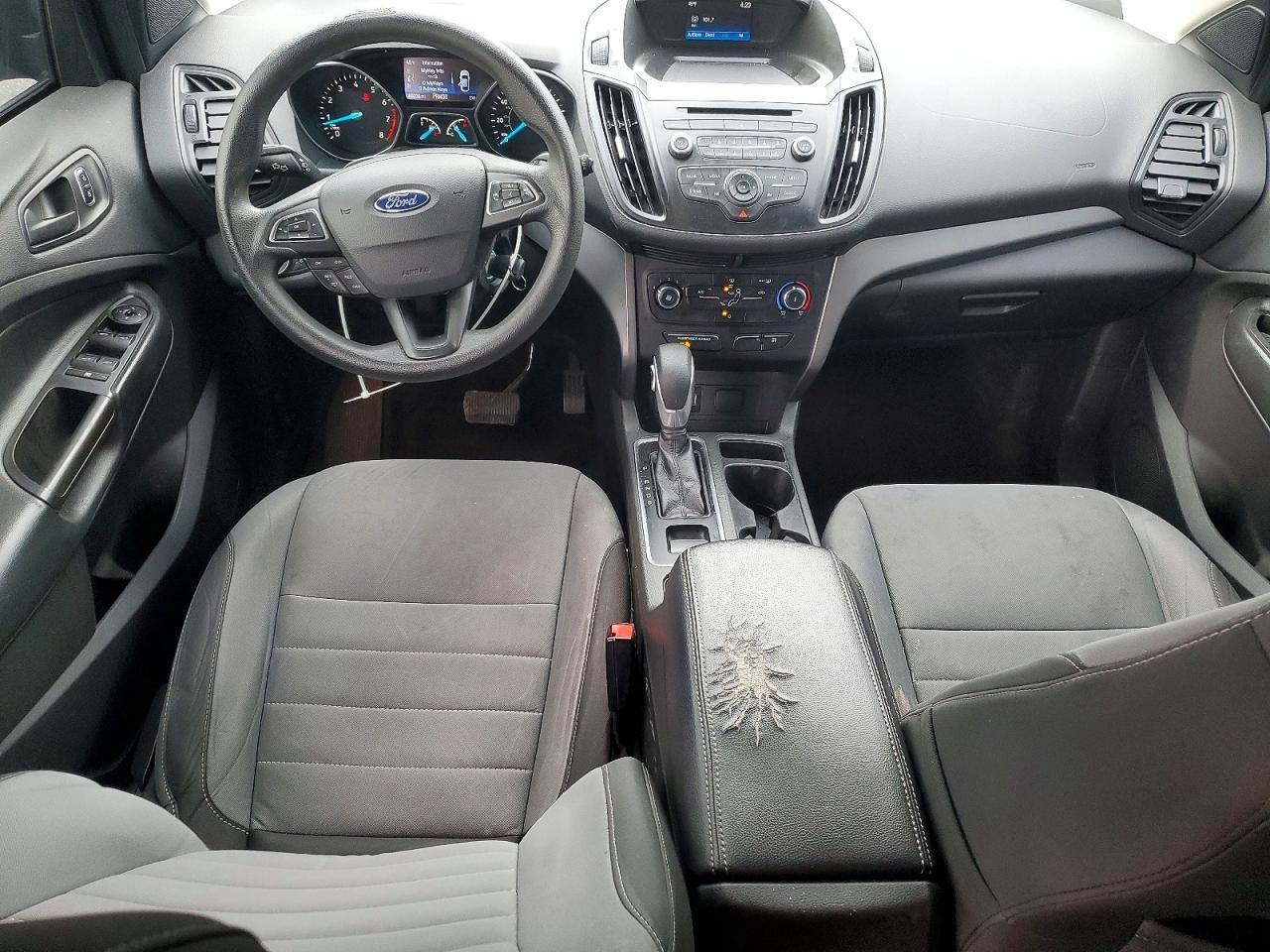 2017 Ford Escape S Gray vin: 1FMCU0F76HUD14645