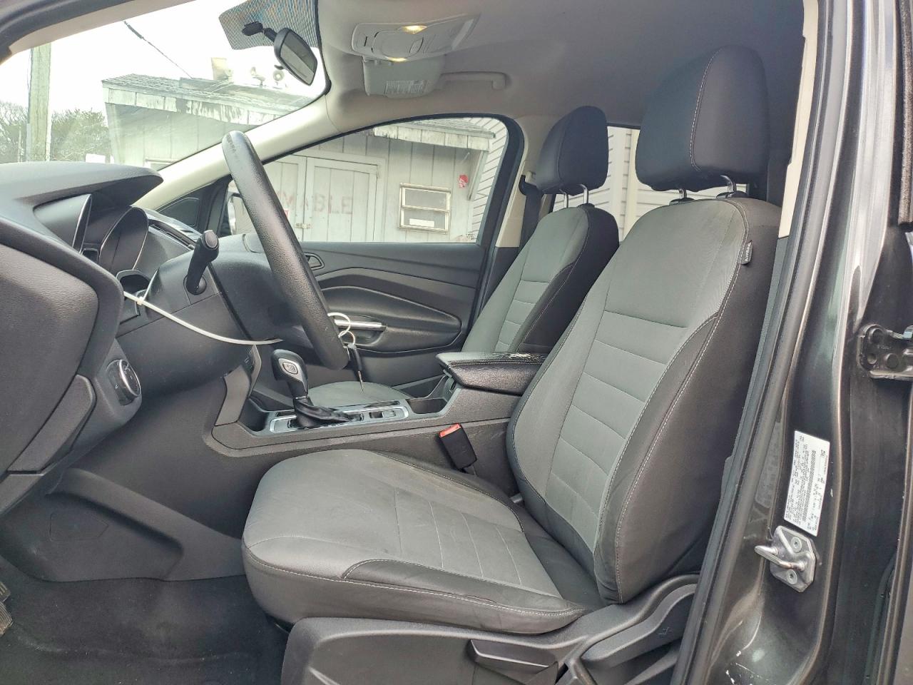 2017 Ford Escape S Gray vin: 1FMCU0F76HUD14645