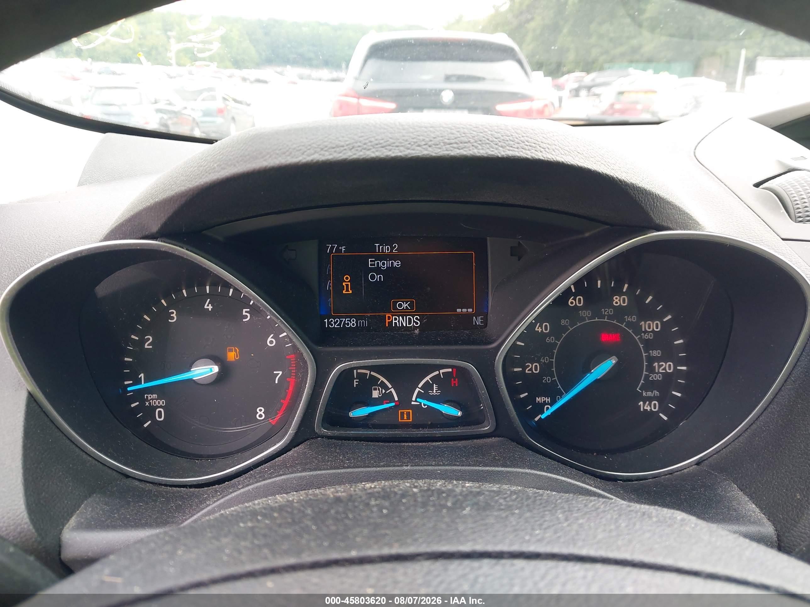 2017 Ford Escape S Orange vin: 1FMCU0F76HUD16136