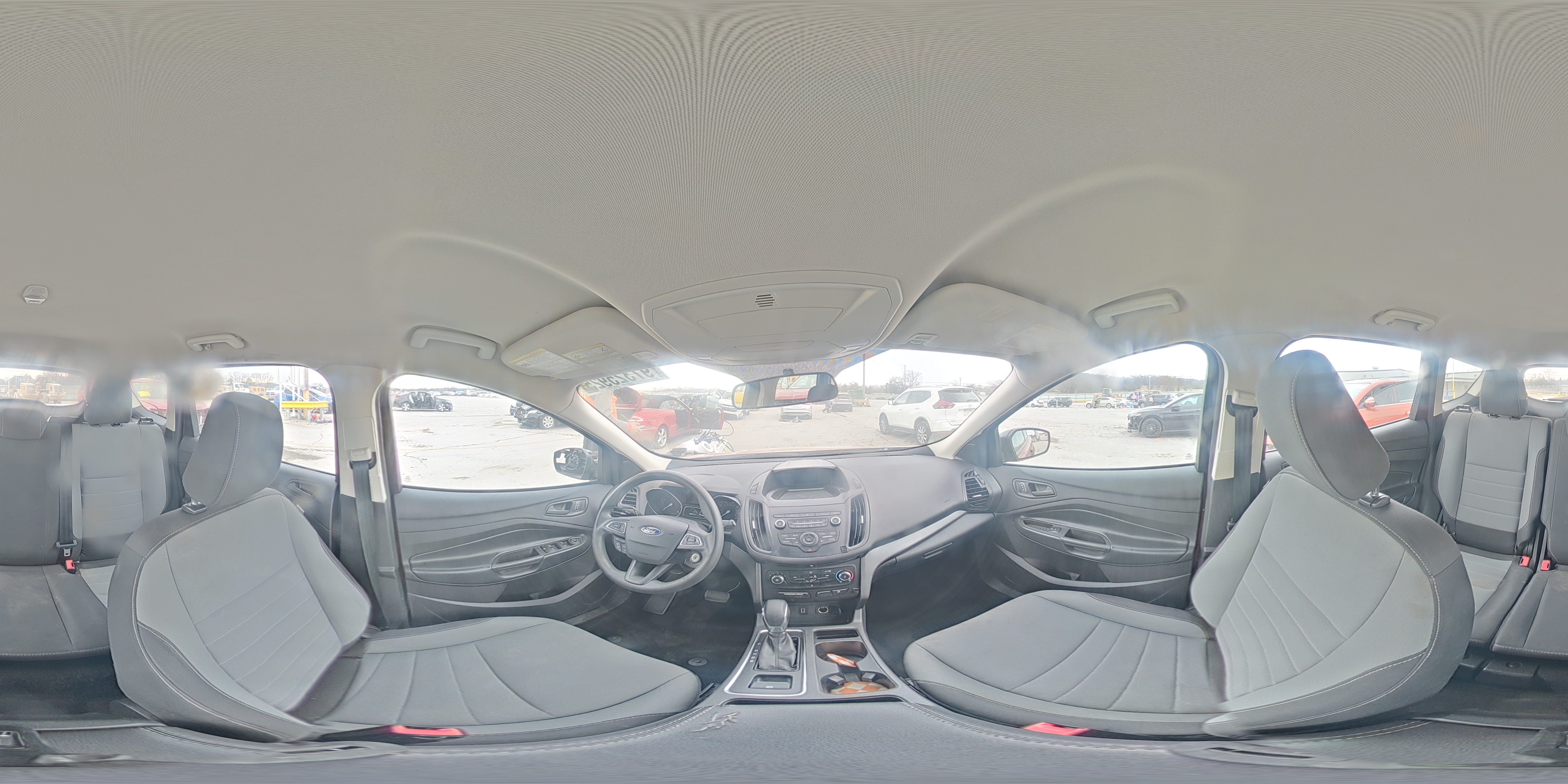 2019 Ford Escape S Orange vin: 1FMCU0F76KUB53513