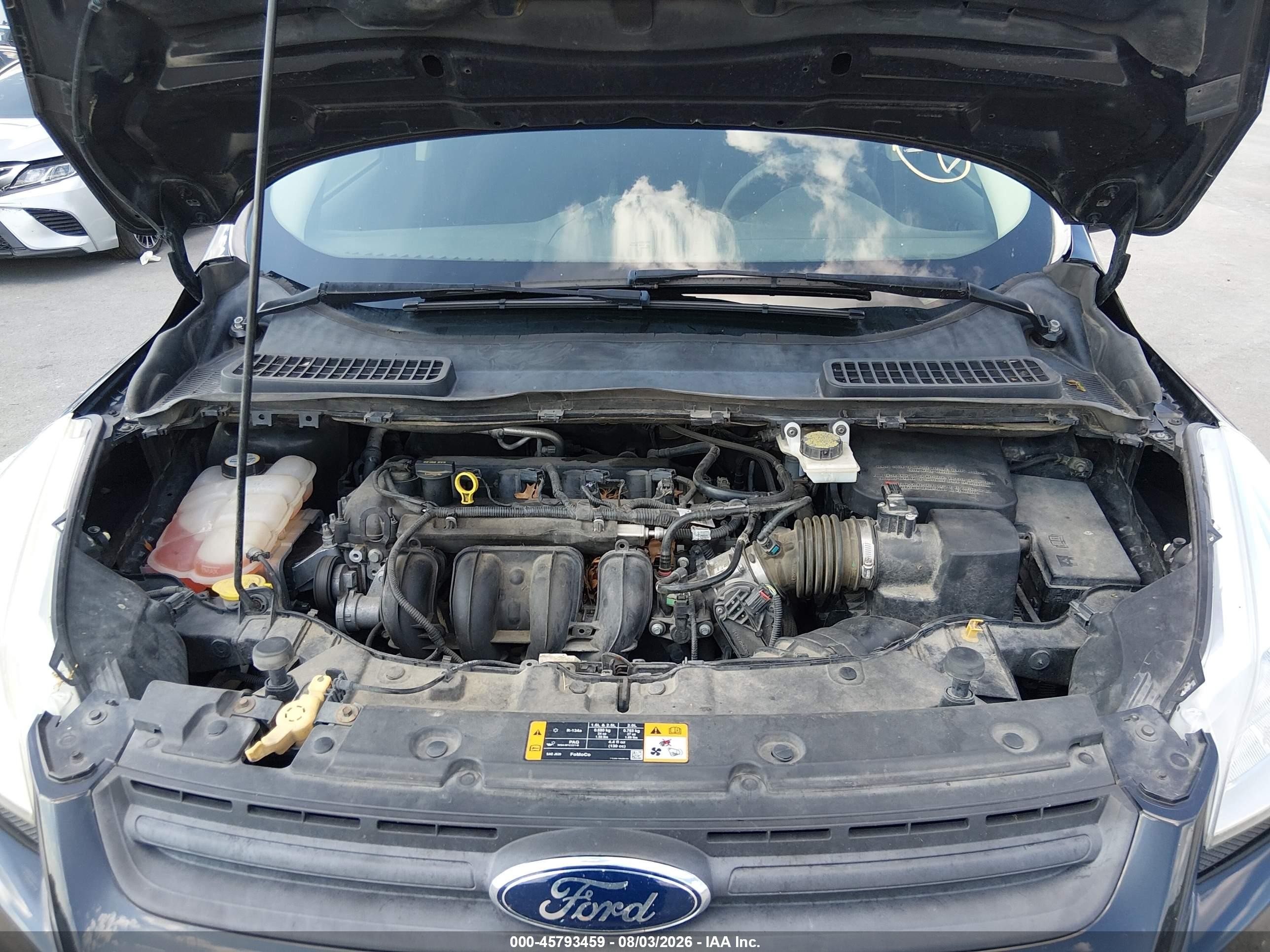 2013 Ford Escape S Black vin: 1FMCU0F77DUB54978