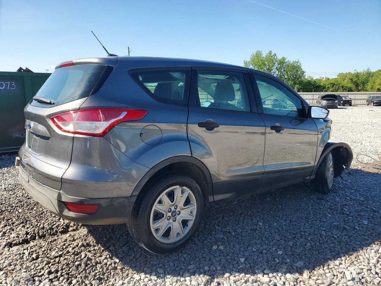 2013 Ford Escape S Gray vin: 1FMCU0F77DUB90248