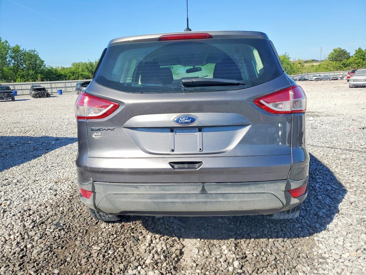 2013 Ford Escape S Gray vin: 1FMCU0F77DUB90248