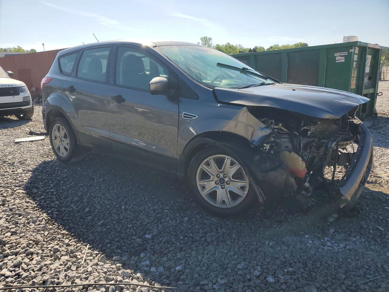 2013 Ford Escape S Gray vin: 1FMCU0F77DUB90248