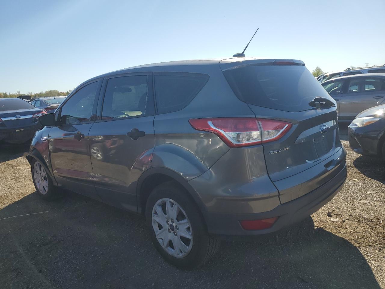 2013 Ford Escape S Gray vin: 1FMCU0F77DUD09562