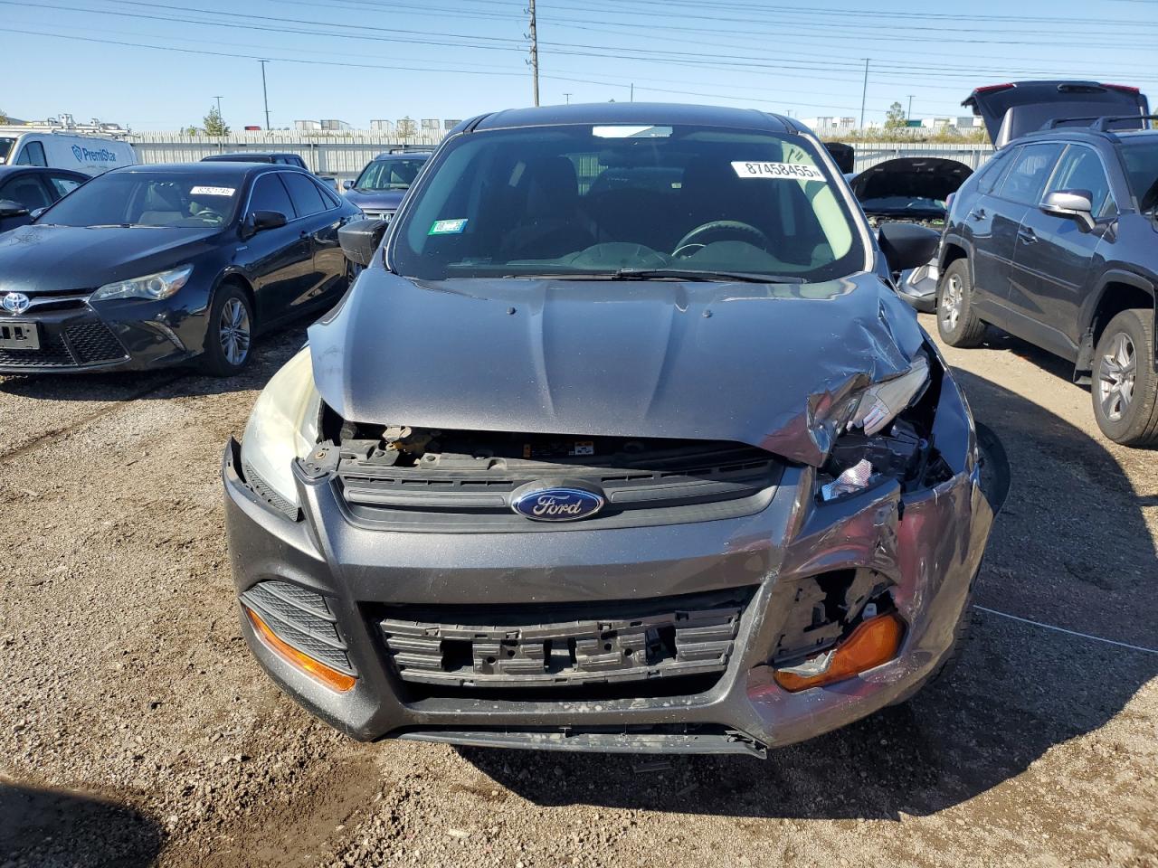2013 Ford Escape S Gray vin: 1FMCU0F77DUD09562