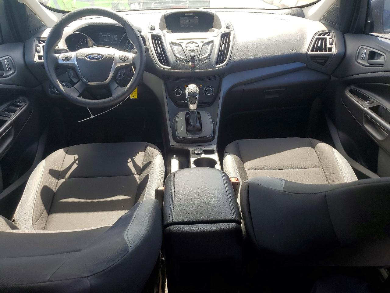 2014 Ford Escape S Green vin: 1FMCU0F77EUB23487