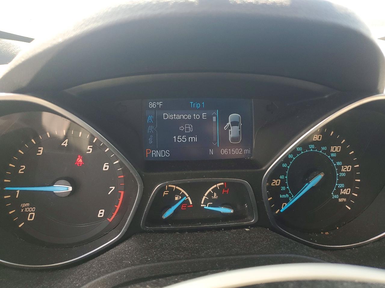2014 Ford Escape S Green vin: 1FMCU0F77EUB23487