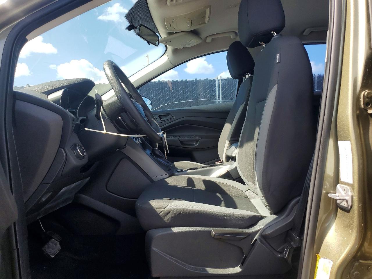 2014 Ford Escape S Green vin: 1FMCU0F77EUB23487