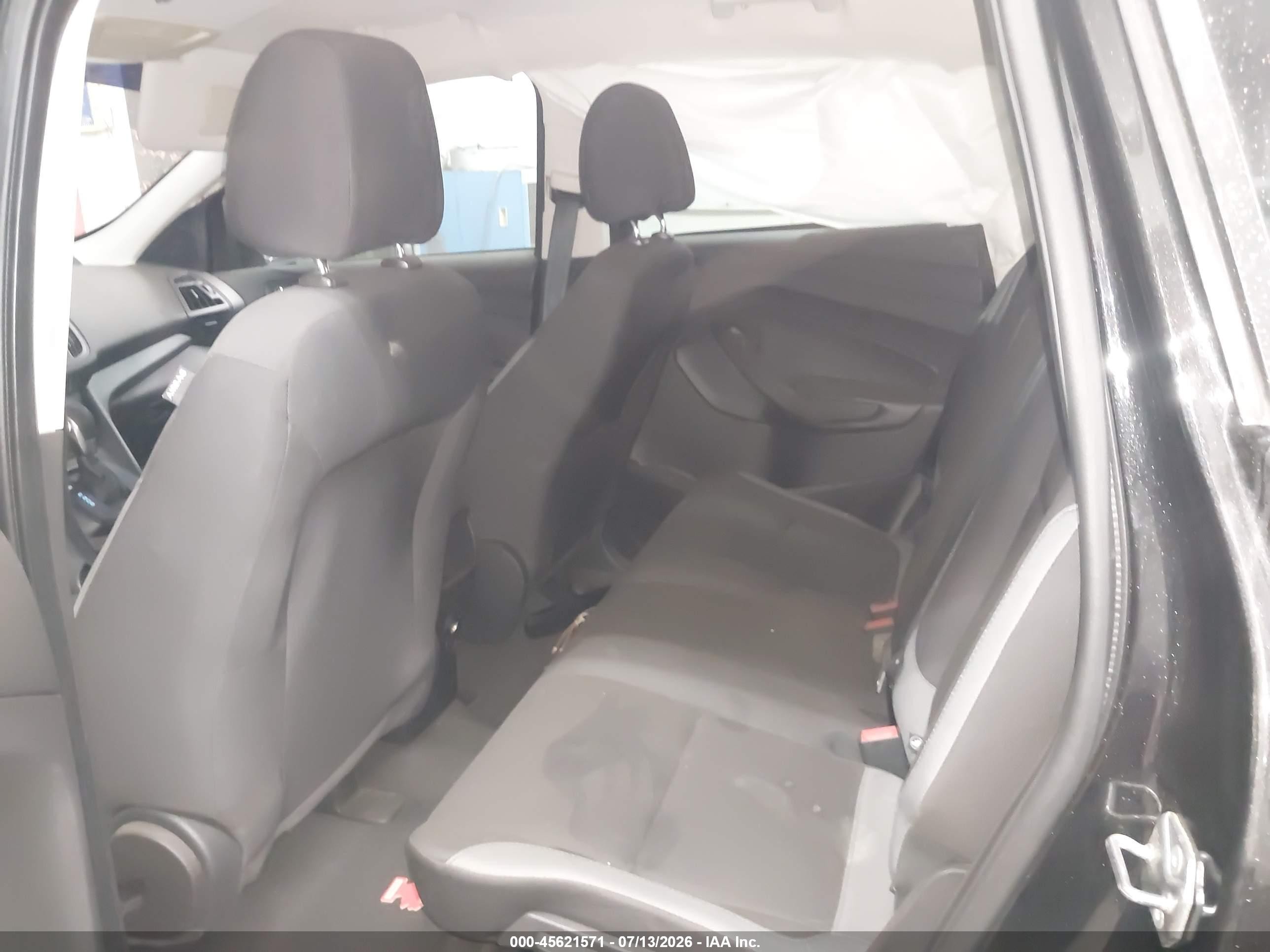 2014 Ford Escape S Black vin: 1FMCU0F77EUB72785