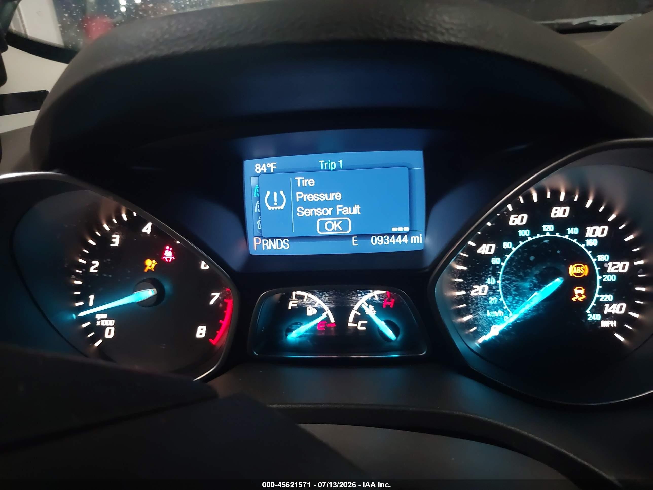 2014 Ford Escape S Black vin: 1FMCU0F77EUB72785