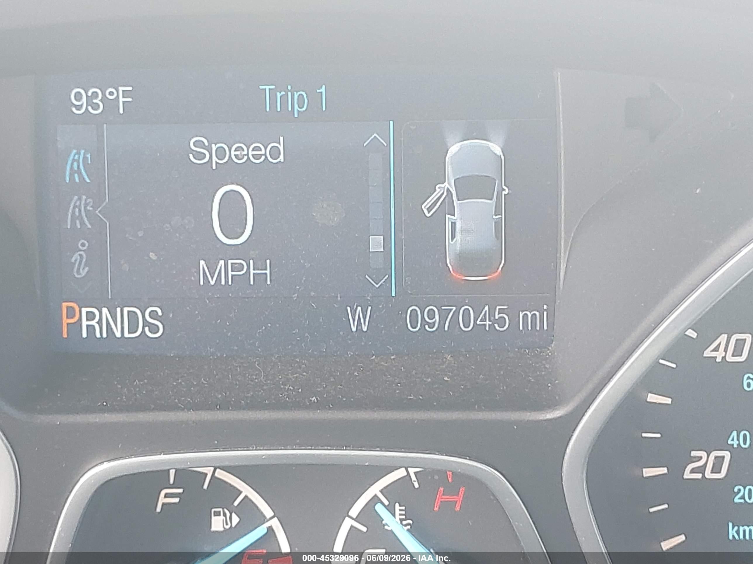 2014 Ford Escape S Оранжевый vin: 1FMCU0F77EUD16710