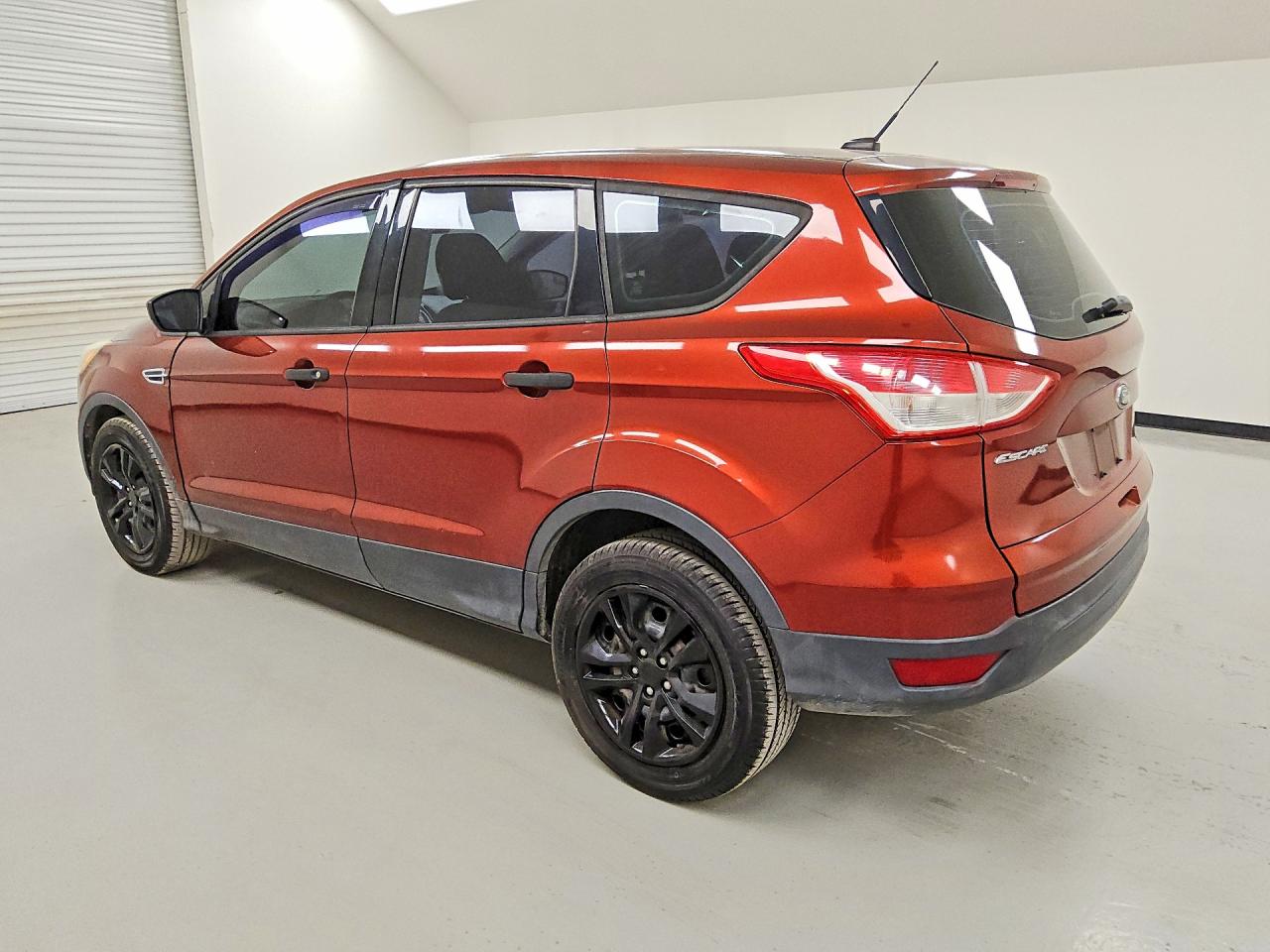 2014 Ford Escape S Orange vin: 1FMCU0F77EUD58021