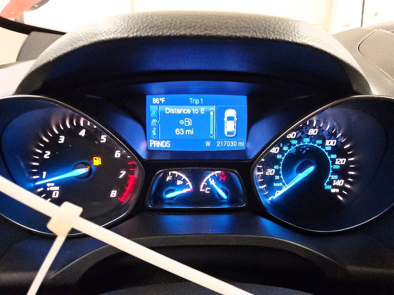 2014 Ford Escape S Orange vin: 1FMCU0F77EUD58021