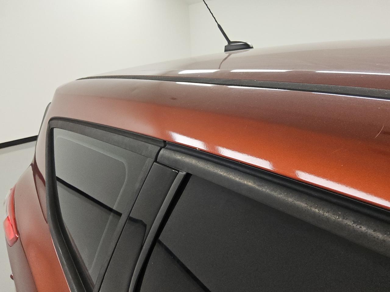 2014 Ford Escape S Orange vin: 1FMCU0F77EUD58021 Damage: Right Drip Rail, Dent(S) W/No Paint Dmg, 1/2 To 1 Inch