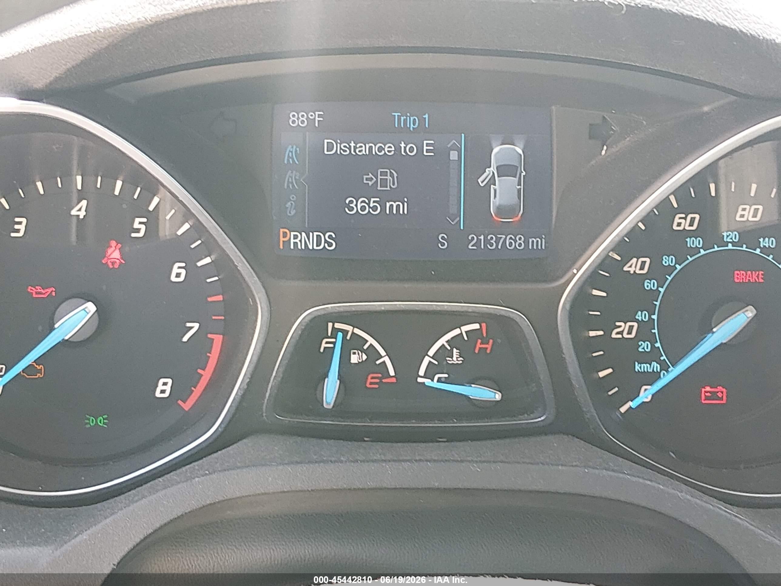 2014 Ford Escape S White vin: 1FMCU0F77EUD72226