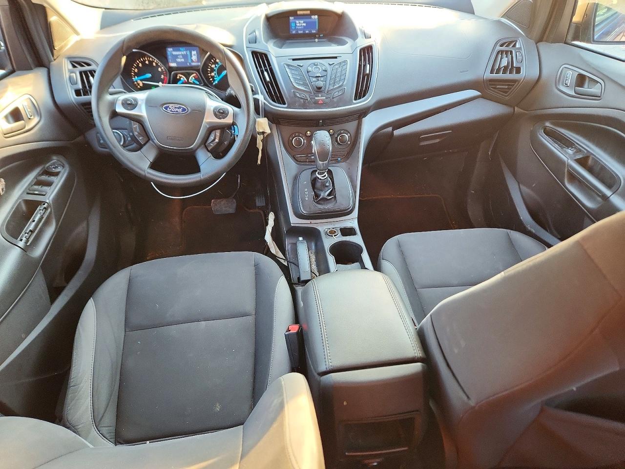 2014 Ford Escape S Blue vin: 1FMCU0F77EUE37091