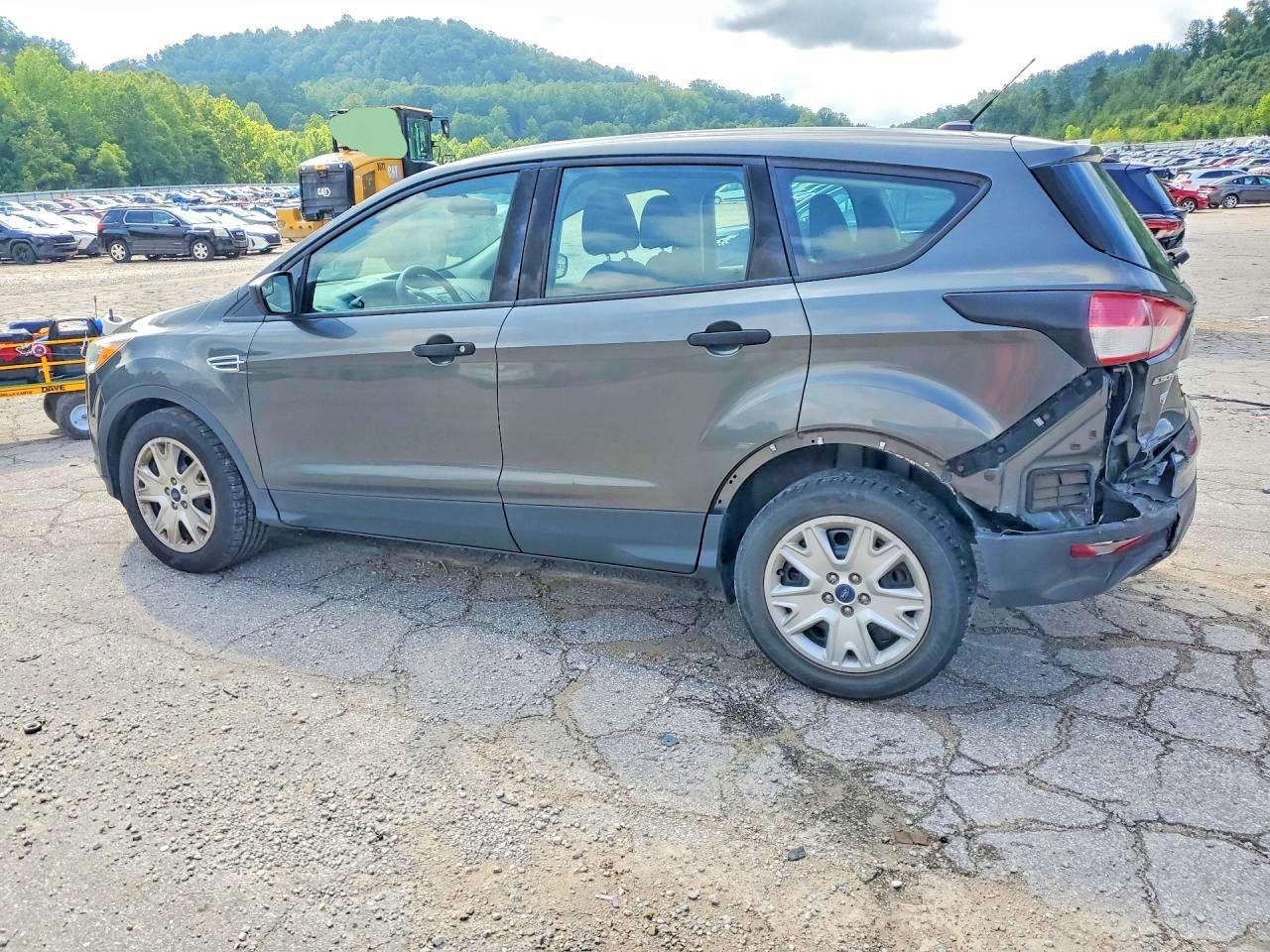 2015 Ford Escape S Gray vin: 1FMCU0F77FUA48906