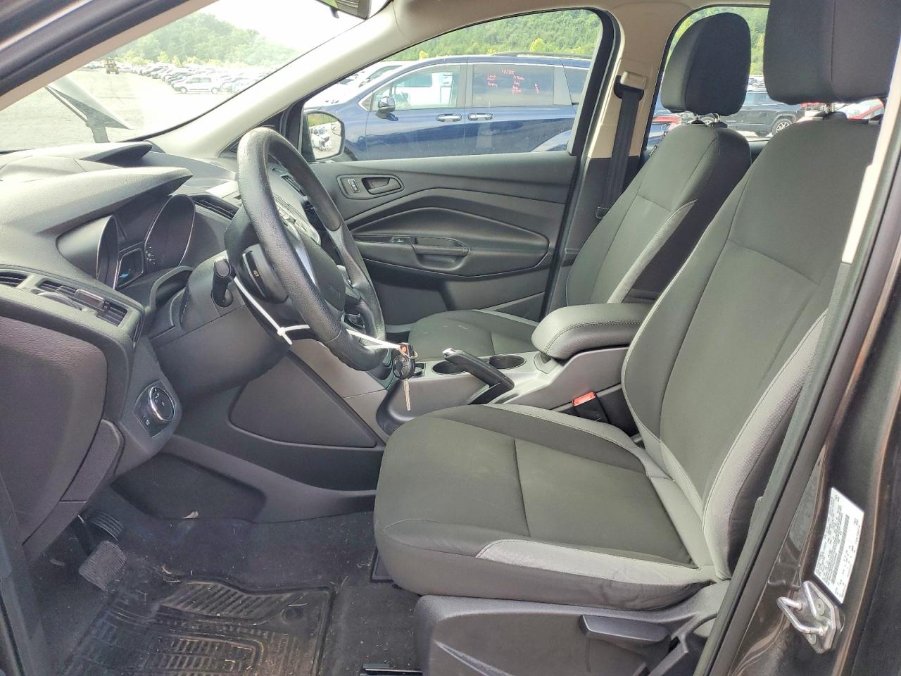 2015 Ford Escape S Gray vin: 1FMCU0F77FUA48906