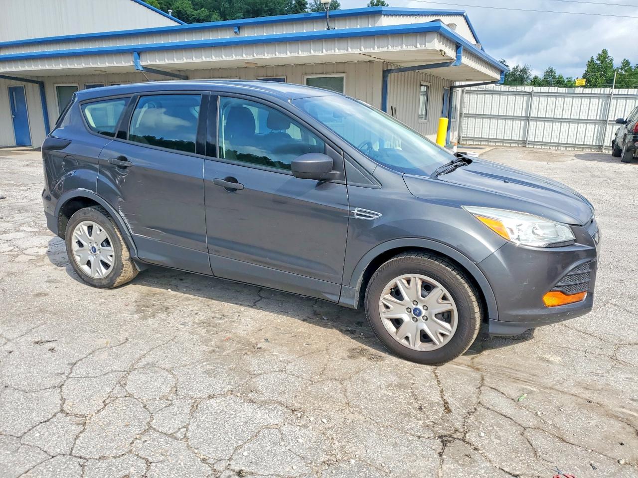 2015 Ford Escape S Gray vin: 1FMCU0F77FUA48906
