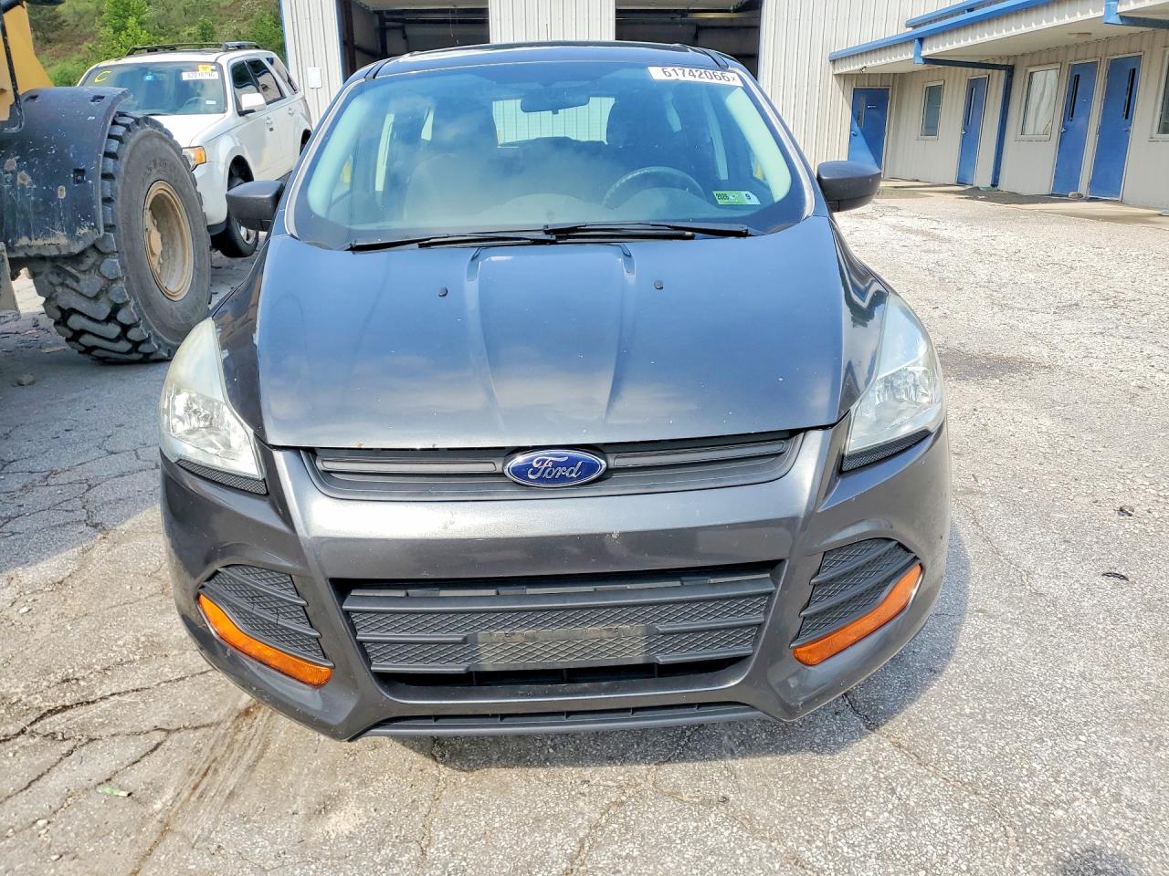 2015 Ford Escape S Gray vin: 1FMCU0F77FUA48906