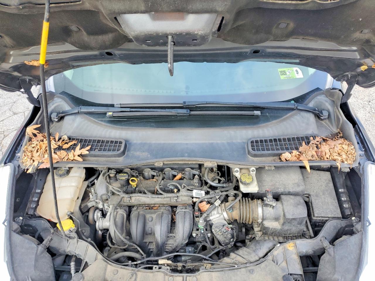 2015 Ford Escape S Gray vin: 1FMCU0F77FUA48906
