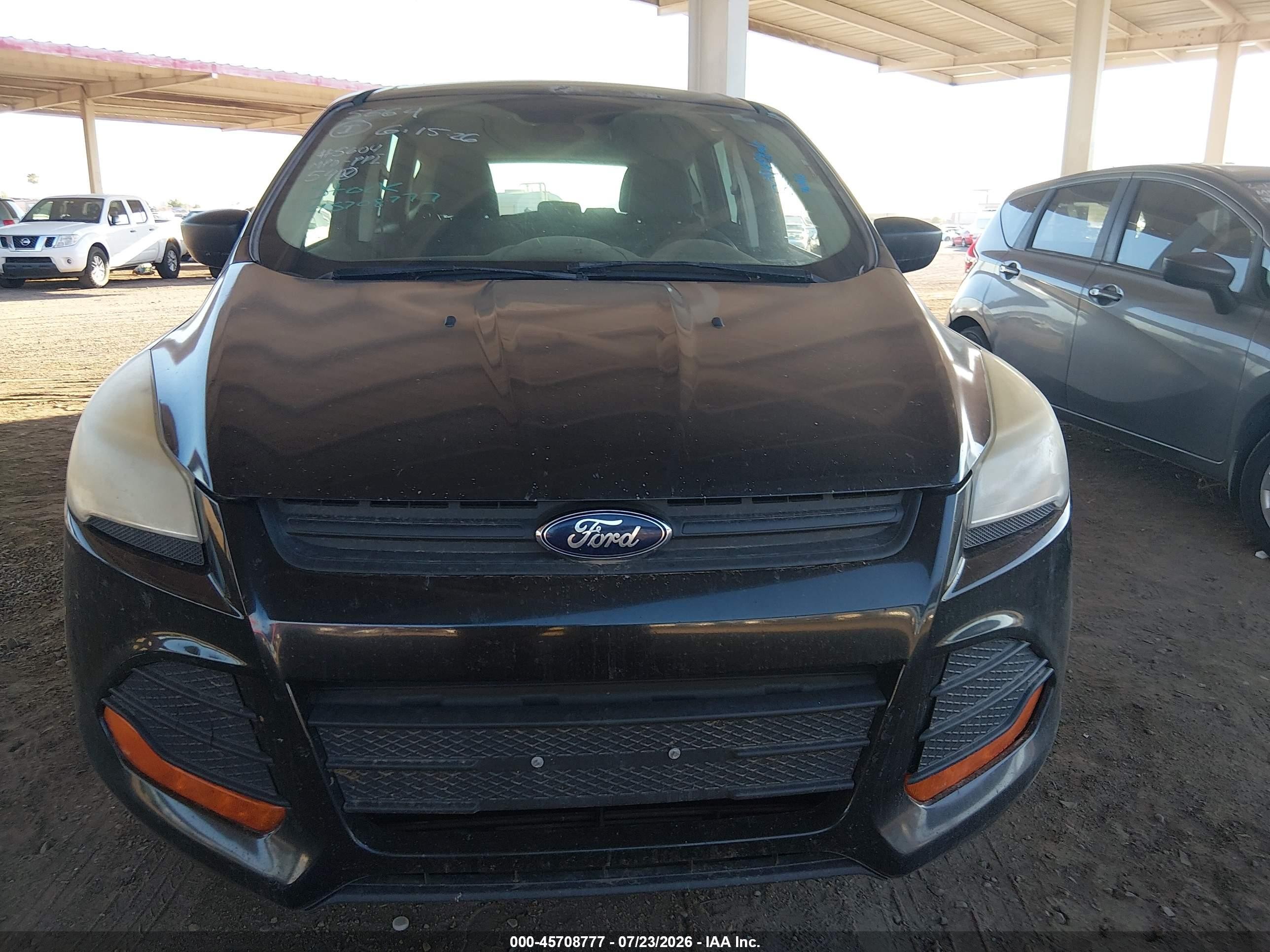 2015 Ford Escape S Black vin: 1FMCU0F77FUA82859