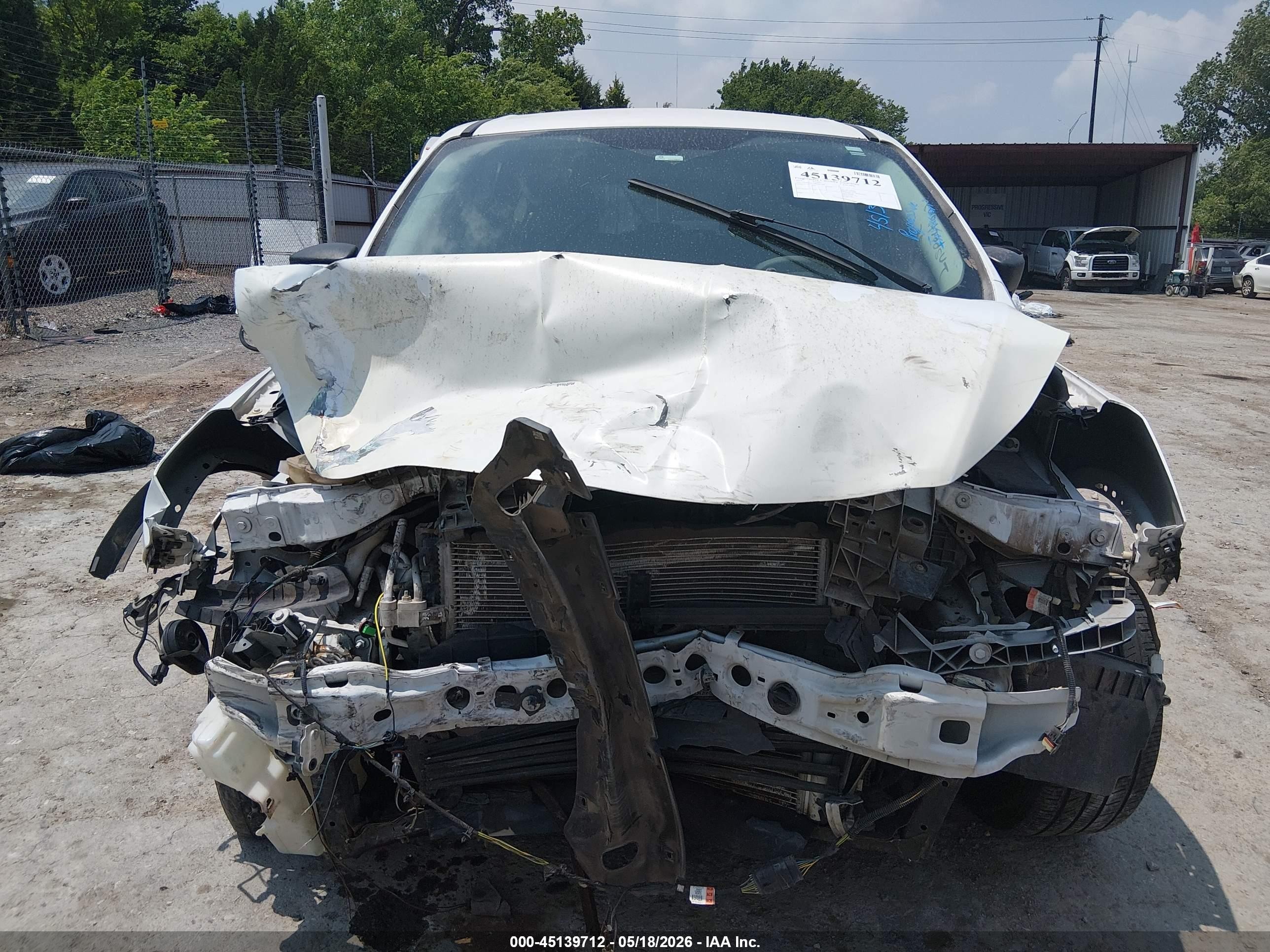 2015 Ford Escape S White vin: 1FMCU0F77FUB93640