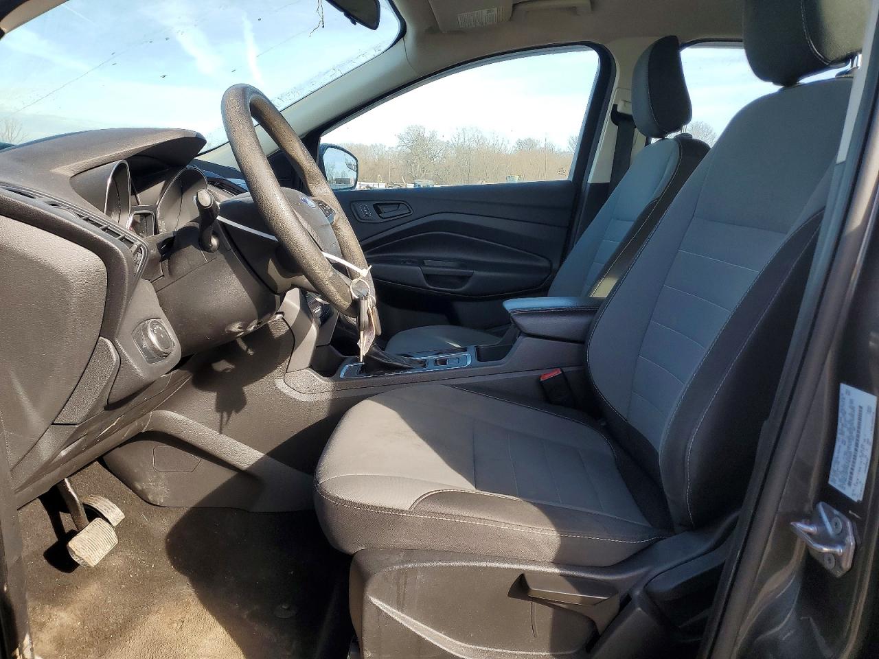 2019 Ford Escape S Gray vin: 1FMCU0F77KUB26952