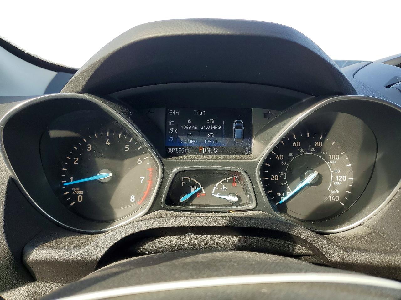 2019 Ford Escape S Gray vin: 1FMCU0F77KUB26952