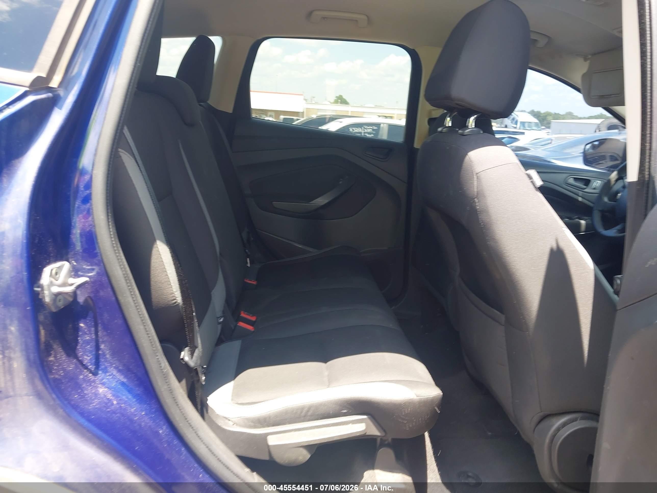 2013 Ford Escape S Blue vin: 1FMCU0F78DUA25745
