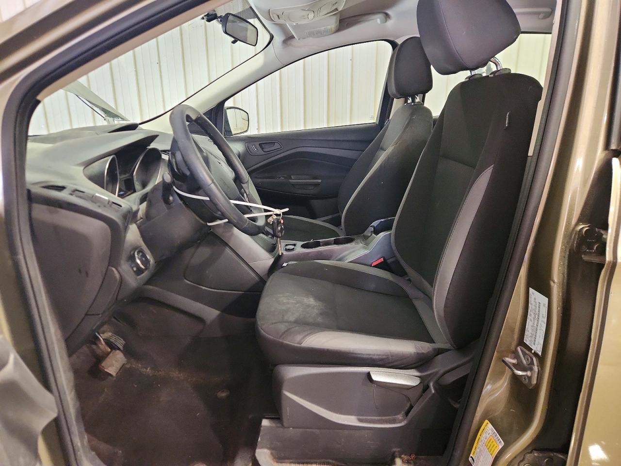 2013 Ford Escape S Green vin: 1FMCU0F78DUA51505