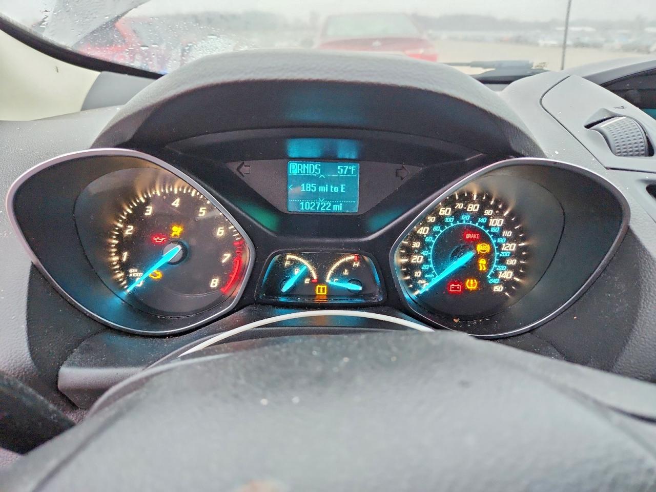 2013 Ford Escape S Gray vin: 1FMCU0F78DUA98145