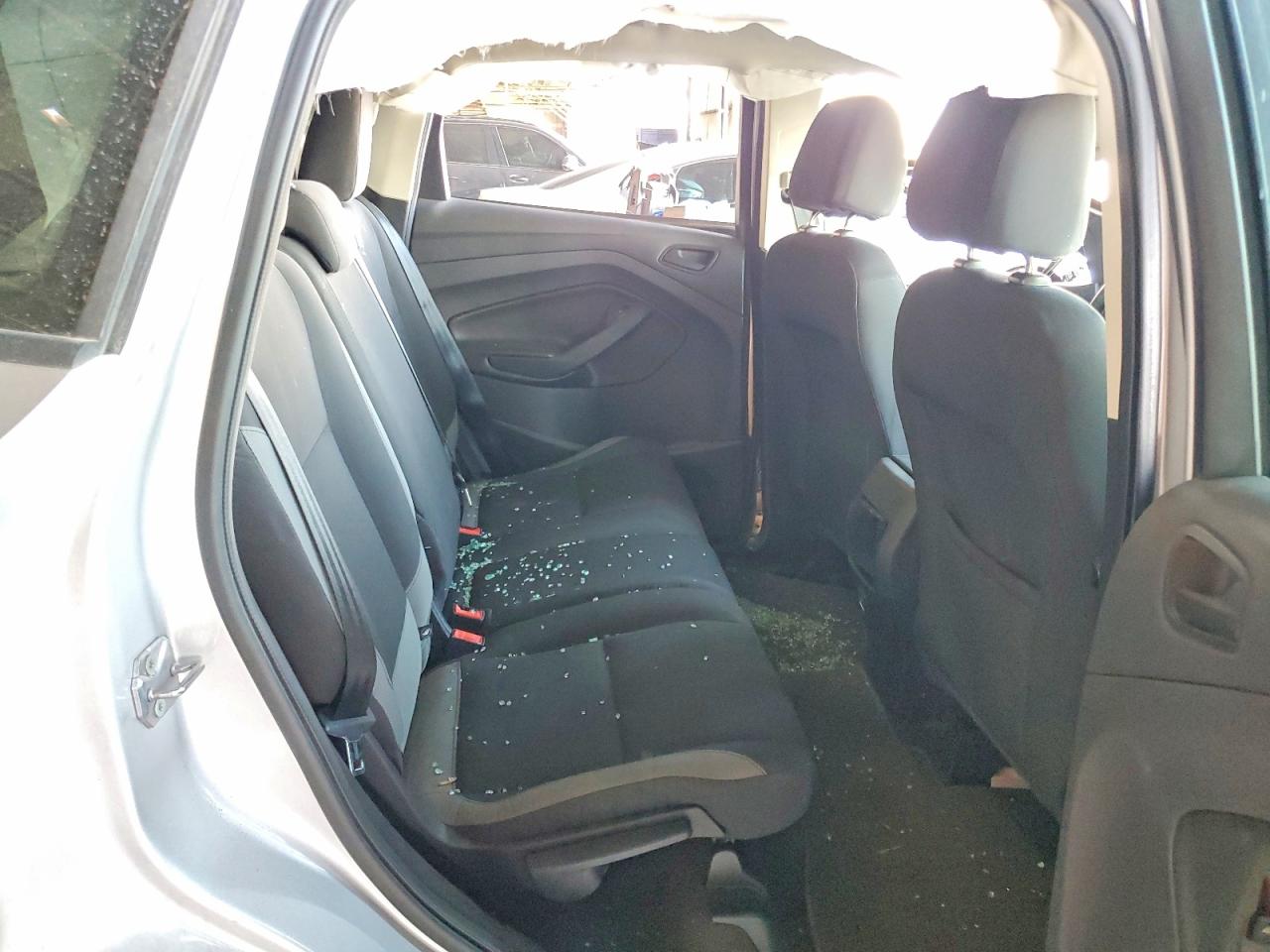 2013 Ford Escape S Silver vin: 1FMCU0F78DUB46727