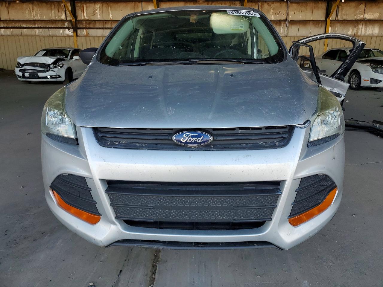 2013 Ford Escape S Silver vin: 1FMCU0F78DUB46727